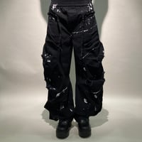 スプラッシュバレルレッグワイドパンツ