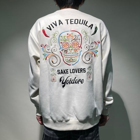 テキーラスエードクルーネックL/S