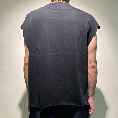 カットオフノースリーブ(ブラック)