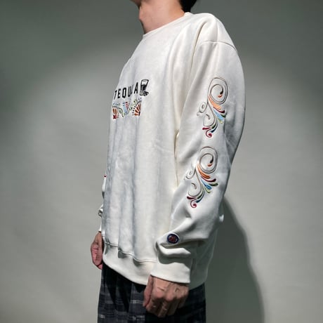 テキーラスエードクルーネックL/S