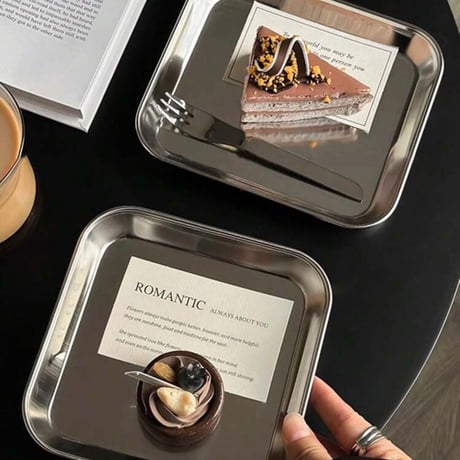 stainless tray