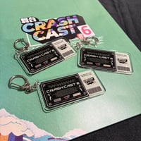 【舞台:CRASH CAST 6】TICKET KEY CHAIN(チケット型キーホルダー)〈追加公演ver.〉
