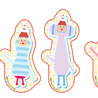 【東京タワー×塊魂】描き下ろしステッカー：全12種ランダム