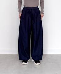【 コットン シルクツイル 製品染め 】 洗えるコットンシルク、毎日ボトム / 1364028