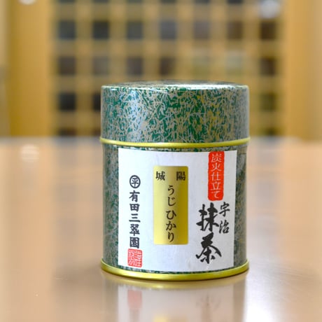 宇治抹茶「城陽うじひかり」30g缶入り