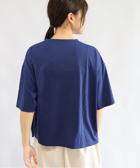 【etre relie】 かすれボーダーTシャツ　167803