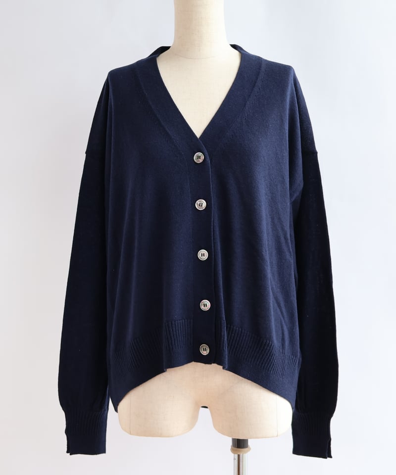 etre relie】 キャッシュタッチVネックカーディガン 167908 | etre