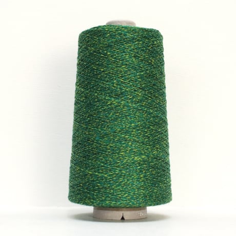 【在庫限り】 LinenCord 2-3 / green mouline / 1/6nm (合細) / 300g (約1,800m)巻き 【工場の残り糸】