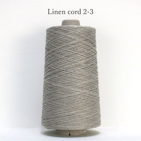 【在庫限り】 LinenCord 2-3 / 1/6nm (合細) / 300g (約1,800m)巻き 【工場の残り糸】