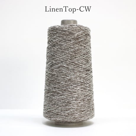 【在庫限り】 LinenTop-CW / 1/3.5nm (合太) / 260g (約910m)巻き 【工場の残り糸】