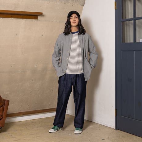 L/S Authentic Regular Collar Shirt / レギュラーカラーシャツ