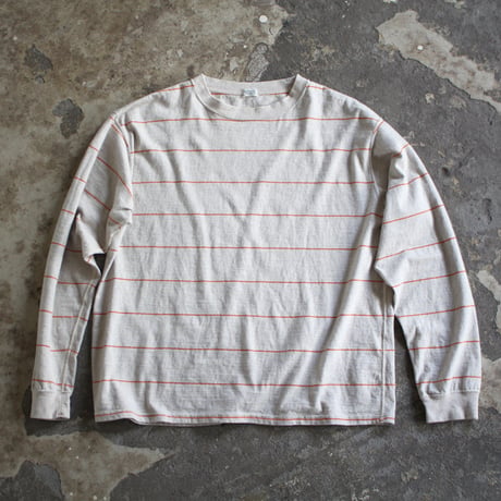 Original Heather Stripe L/S Tee / オリジナル"杢"ボーダー 長袖Tシャツ