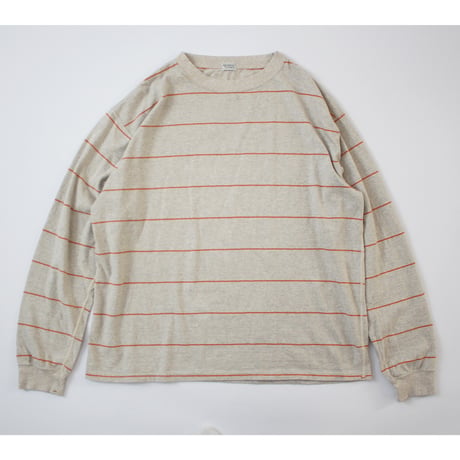 Original Heather Stripe L/S Tee / オリジナル"杢"ボーダー 長袖Tシャツ