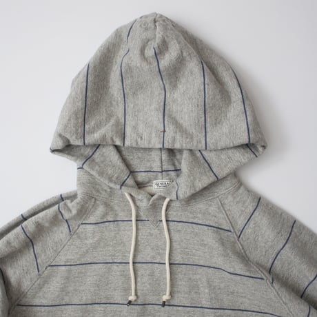 Original Heather Stripe Hoodie / オリジナル杢ボーダーフーディ