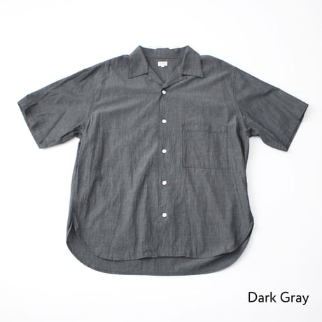 S/S Open Collar Summer Shirt