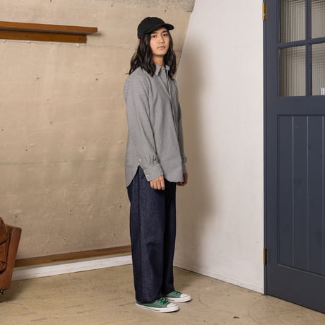 L/S Authentic Regular Collar Shirt / レギュラーカラーシャツ