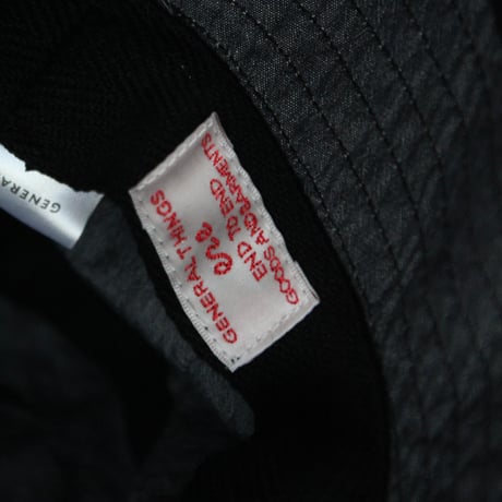 BUCKET HAT / バケットハット <WASHER POPLIN>
