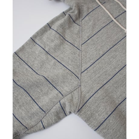 Original Heather Stripe Hoodie / オリジナル杢ボーダーフーディ