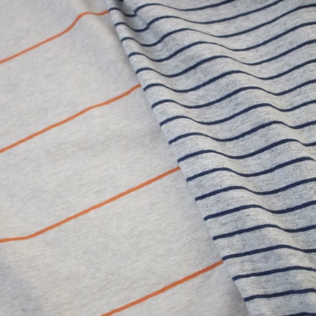 Original Heather Stripe L/S Tee / オリジナル"杢"ボーダー 長袖Tシャツ