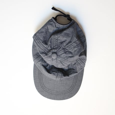 Washer Poplin Cap / ワッシャーポプリンキャップ / Round Brim Cap Type B