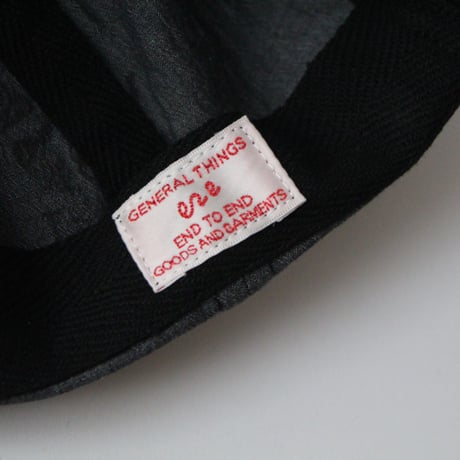 Washer Poplin Cap / ワッシャーポプリンキャップ / Round Brim Cap Type B