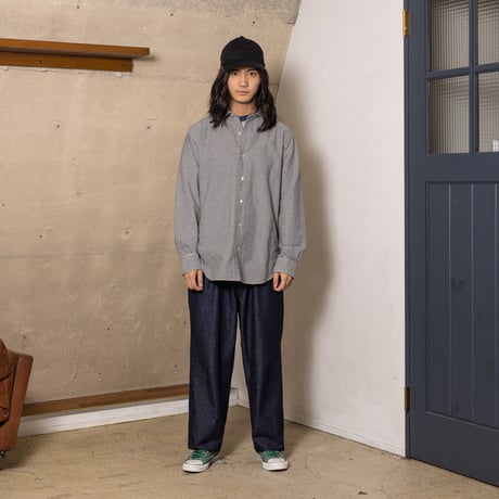 L/S Authentic Regular Collar Shirt / レギュラーカラーシャツ