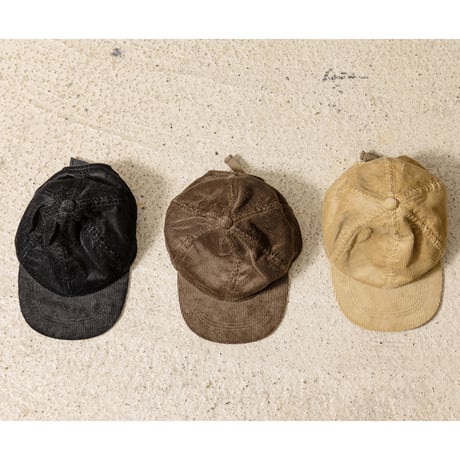 Organic Corduroy Cap / コーデュロイキャップ / Round Brim Cap Type B