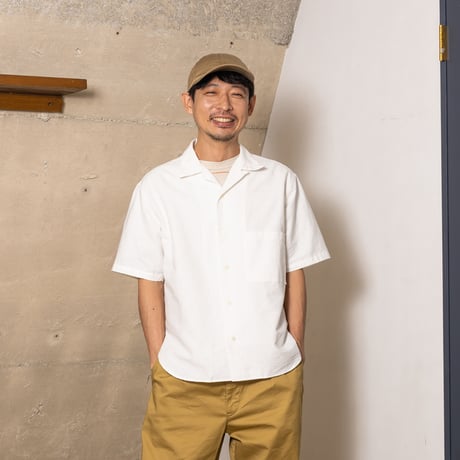 S/S Open Collar Summer Shirt