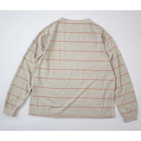 Original Heather Stripe L/S Tee / オリジナル"杢"ボーダー 長袖Tシャツ