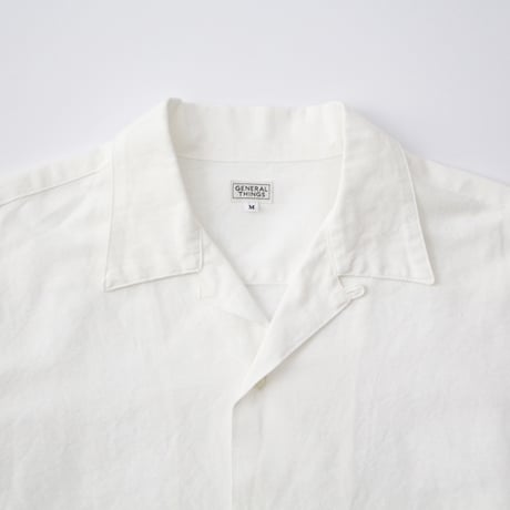 S/S Open Collar Summer Shirt