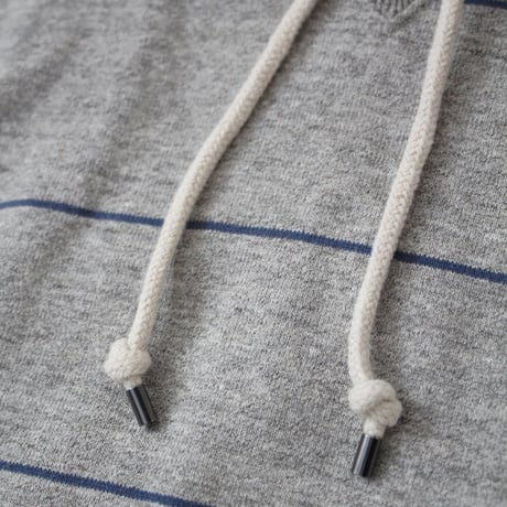 Original Heather Stripe Hoodie / オリジナル杢ボーダーフーディ