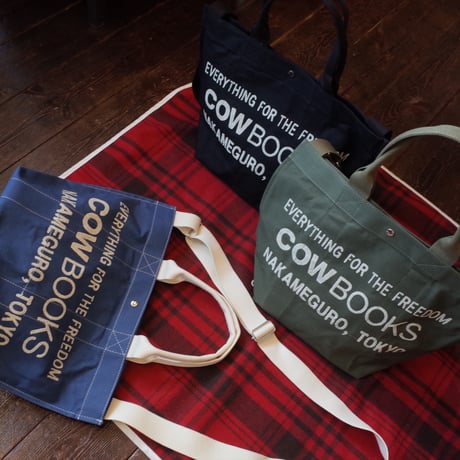 COWBOOKS  Bucket Shoulder Tote   "LOGO"