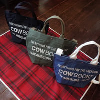 COWBOOKS  Bucket Shoulder Tote   "LOGO"