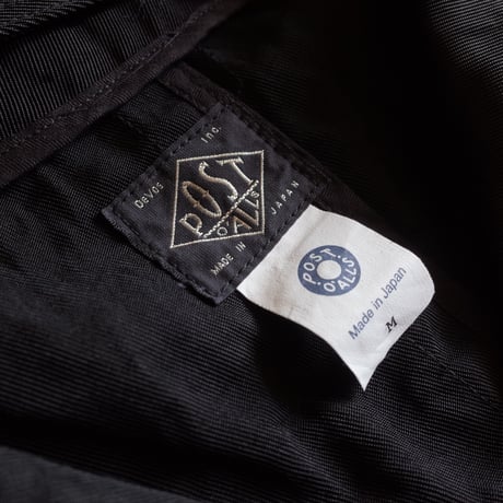 Post O' Alls  #3140-HNB  POST Mack  heavy nylon twill / black