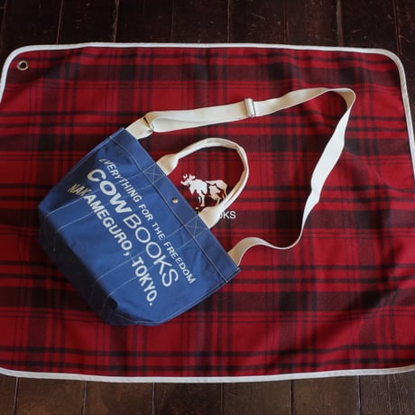 COWBOOKS  Bucket Shoulder Tote   "LOGO"