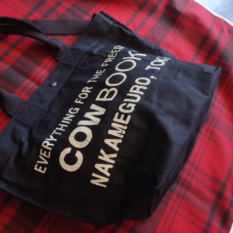 COWBOOKS  Bucket Shoulder Tote   "LOGO"
