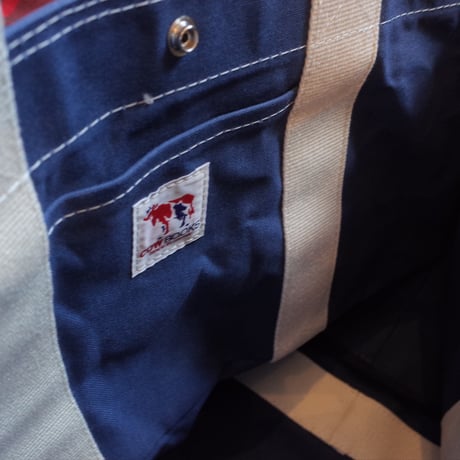 COWBOOKS  Bucket Shoulder Tote   "LOGO"