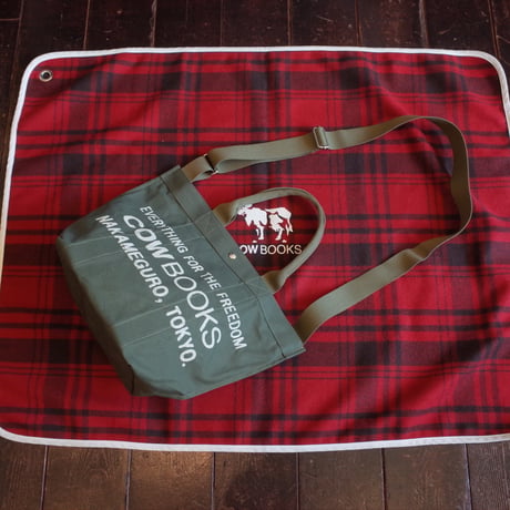 COWBOOKS  Bucket Shoulder Tote   "LOGO"