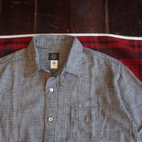 Post O' Alls  3235-CF1  Frontier  cotton flannel blk × wht
