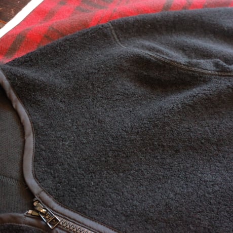 *A VONTADE  Wool Pile Zip Cardigan