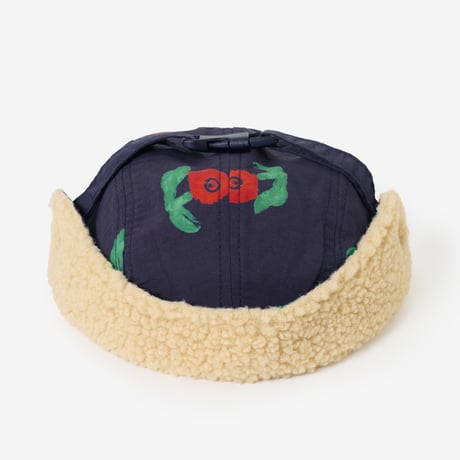 【BOBO CHOSES】Stamps Bloom all over winter cap