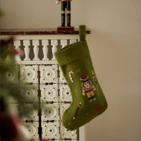 予約【Shirley Bredal】Nutcracker Stocking / Green