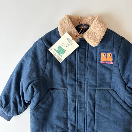 【BOBO CHOSES】Booo Bo ChosesTag denim jacket