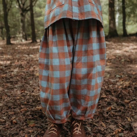 【organic zoo】Maple Gingham Lodge Pants
