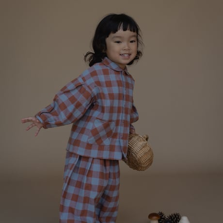 【organic zoo】Maple Gingham Lodge Shirt