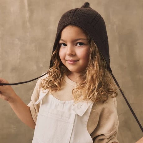 予約【The Simple Folk】The Oversized Denim Dungaree Kids// Undyed