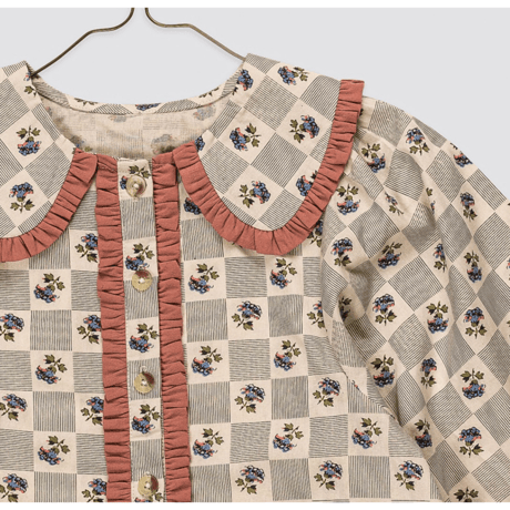 【Little Cotton Clothes】Helga blouse in Papier Floral