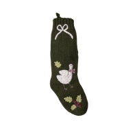 予約【Shirley Bredal】Goose Stocking - Moss
