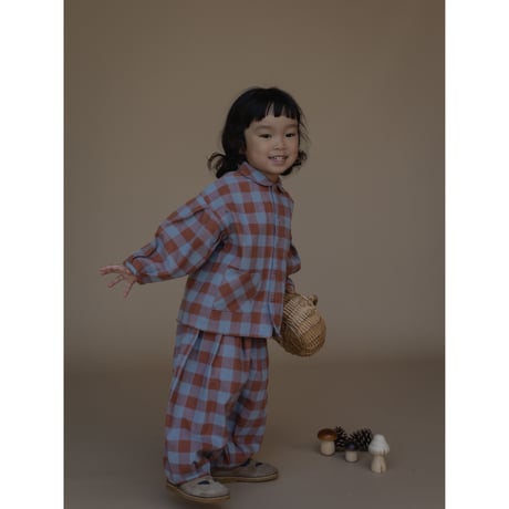 【organic zoo】Maple Gingham Lodge Pants