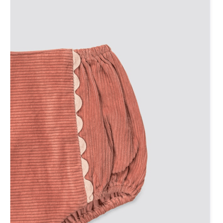 【Little Cotton Clothes】Corduroy Bloomers in Pepperberry